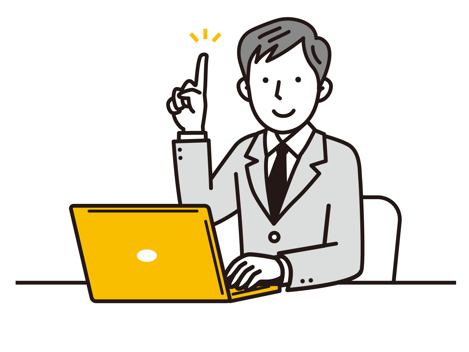 男性のイラスト