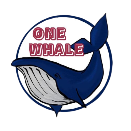 ワンホエール　ロゴ
